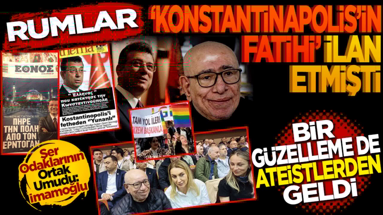 Rumlar "Konstantinopolis’in fatihi" ilan etmişti. Bir güzelleme de ateistlerden geldi