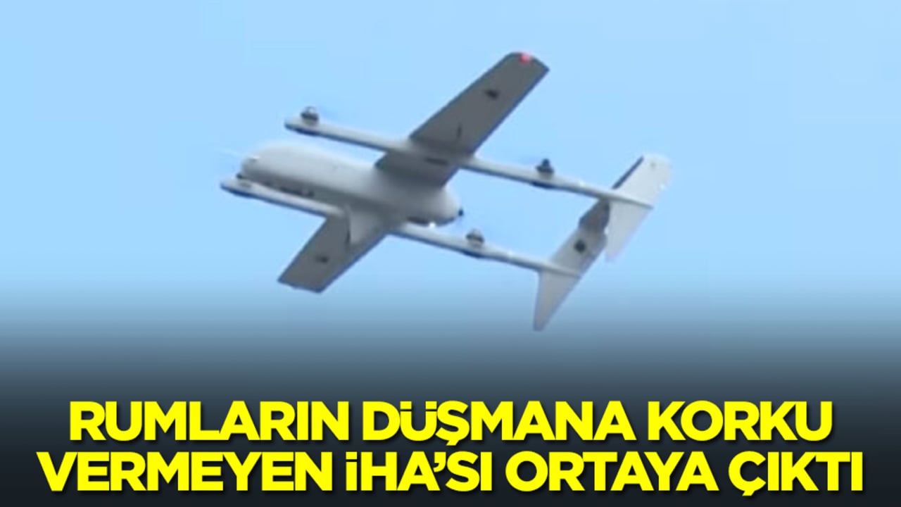 Rumların düşmana korku vermeyen İHA'sı ortaya çıktı