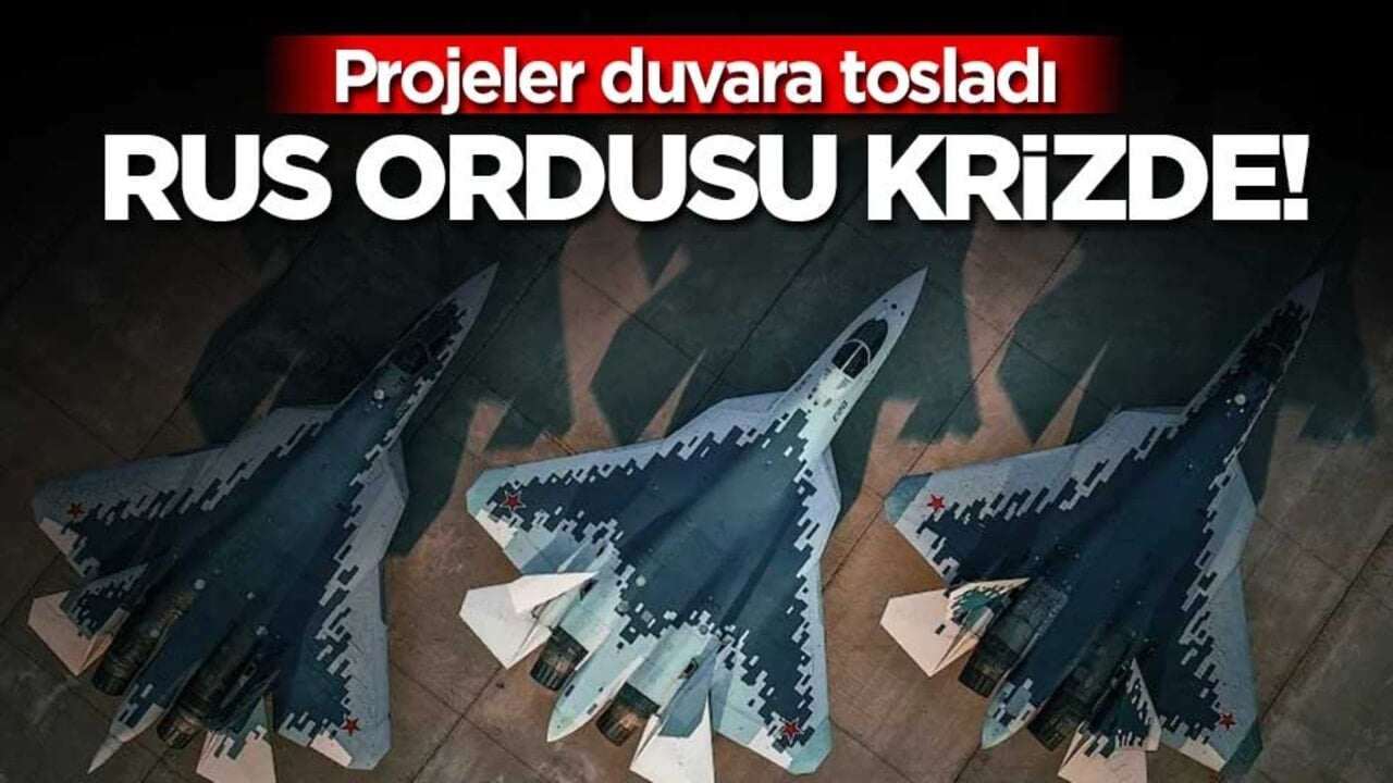 Rus ordusu krizde! Projeler duvara tosladı
