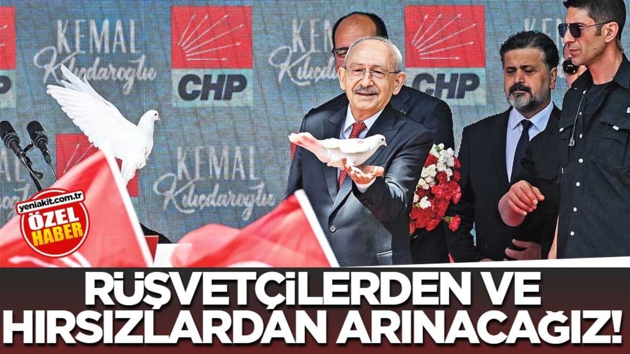 Rüşvetçilerden ve hırsızlardan arınacağız!
