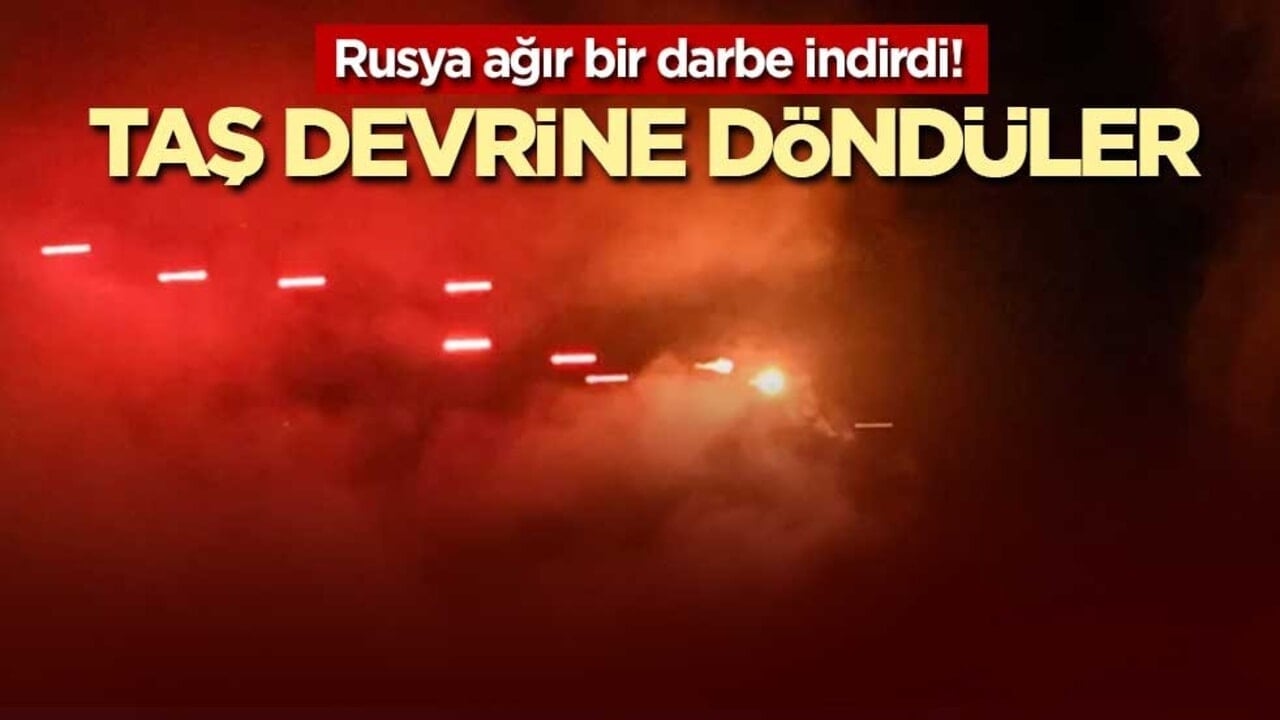 Rusya ağır bir darbe indirdi! Taş devrine döndüler
