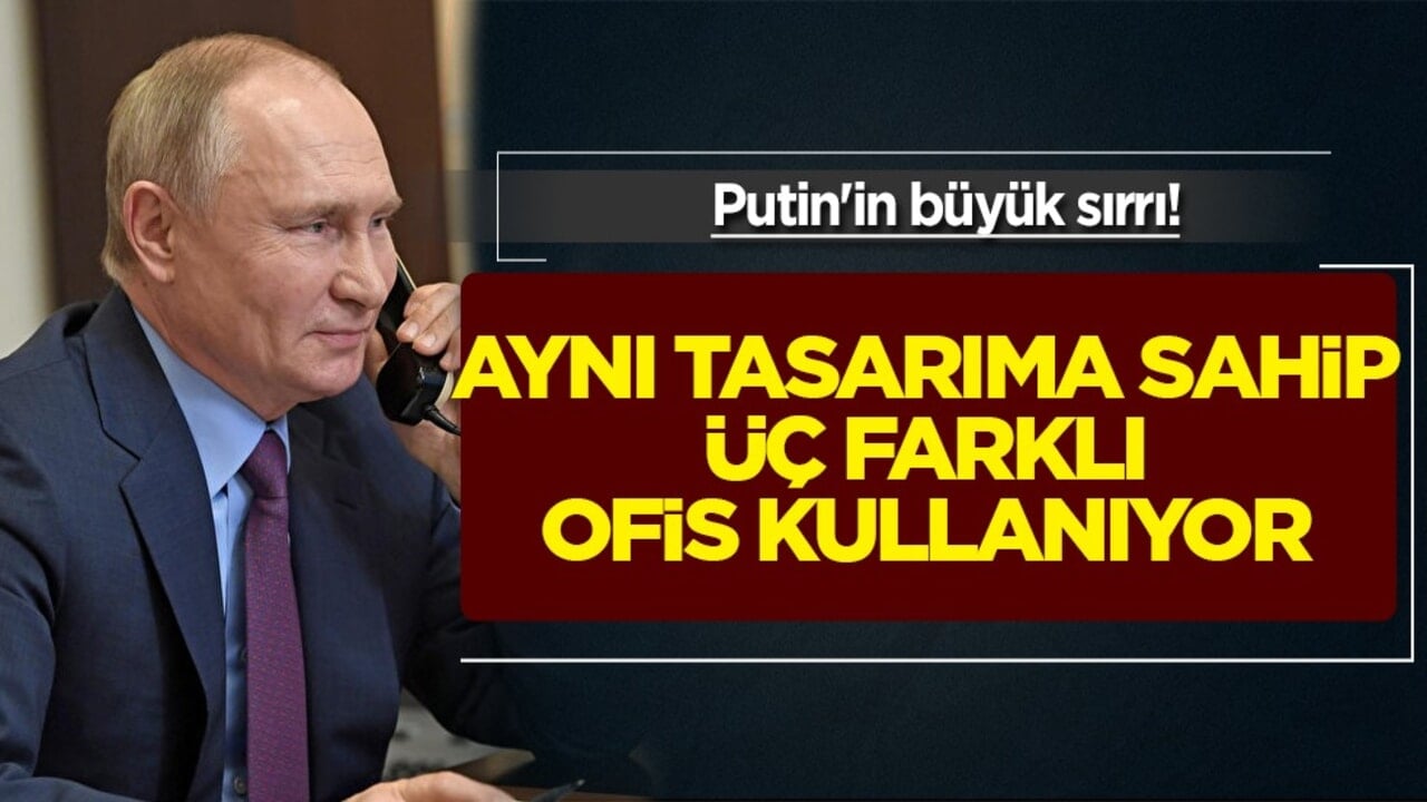 Rusya Soçi'ye Valday'e - Novo-Ogaryovo'a ofis yaptırdı: Perde arkası ortaya çıktı! Putin'in sırrı...