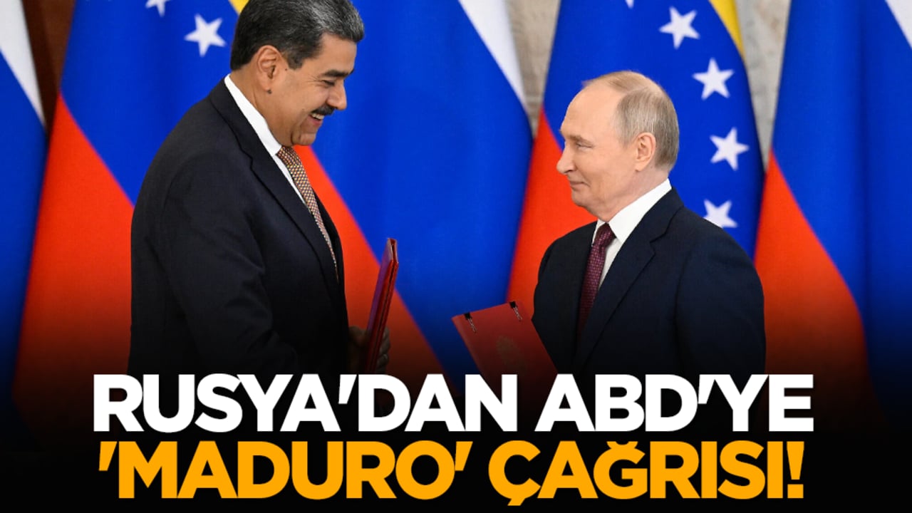 Rusya'dan ABD'ye 'Maduro' çağrısı!