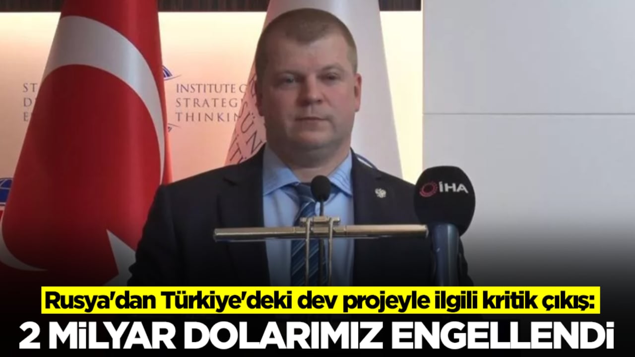 Rusya'dan dikkat çeken Türkiye çıkışı: 2 milyar dolarımız engellendi