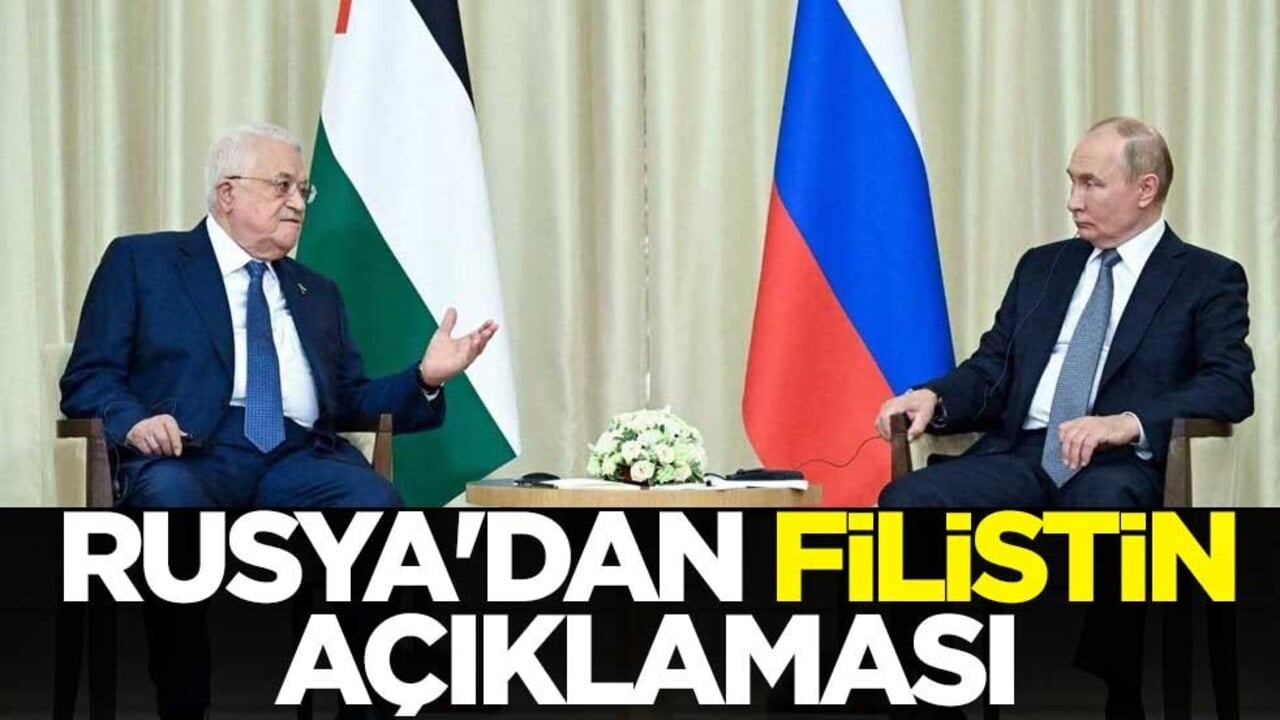 Rusya'dan Filistin açıklaması