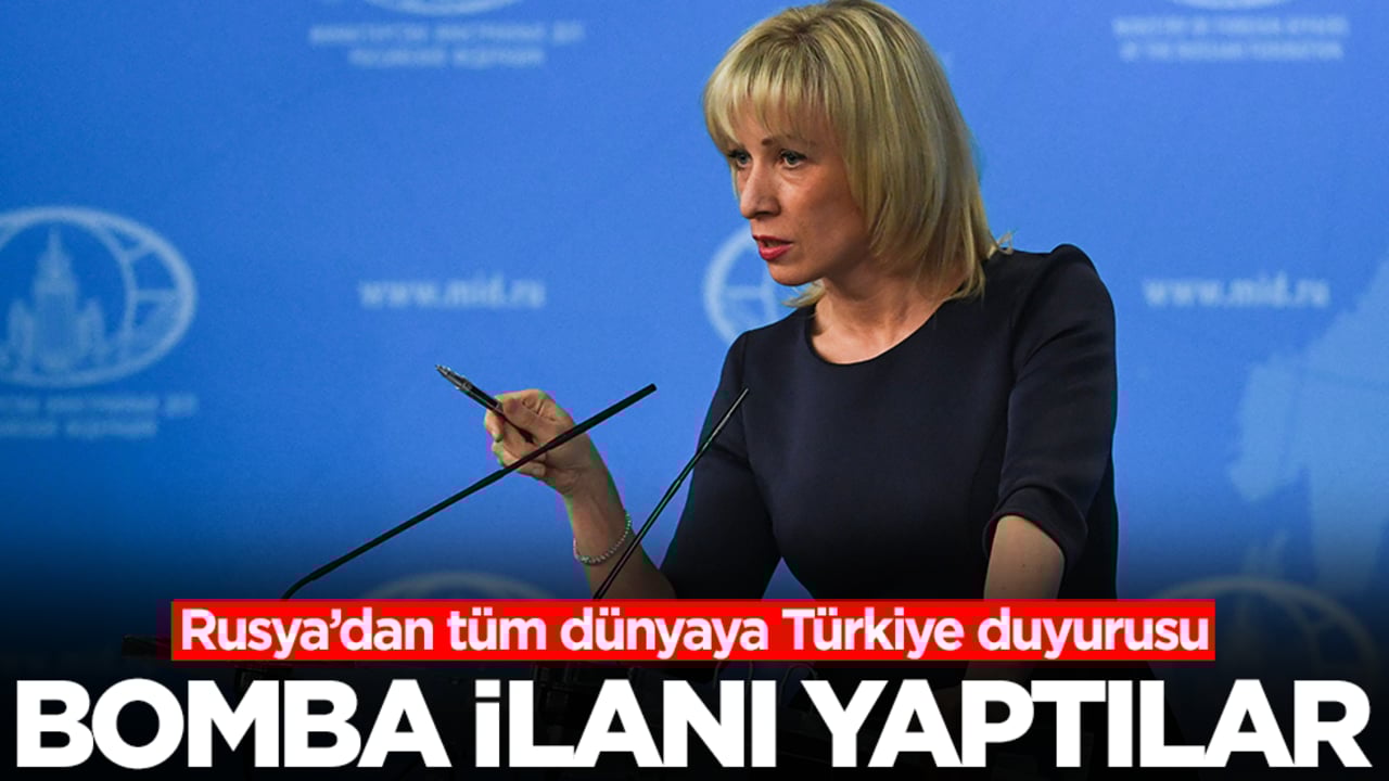 Rusya'dan tüm dünyaya Türkiye duyurusu