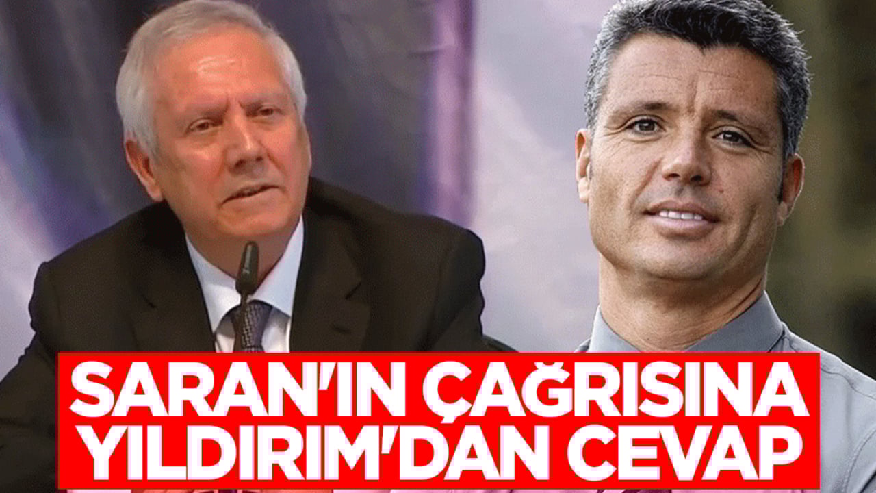 Saadettin Saran'ın çağrısına Aziz Yıldırım'dan cevap