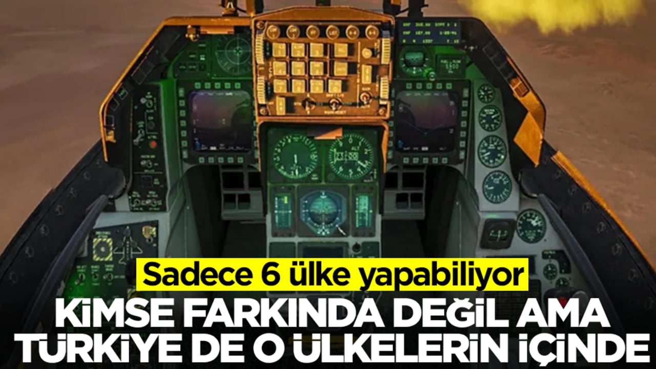 Sadece 6 ülke yapabiliyor: Kimse farkında değil ama Türkiye de o ülkelerin içinde