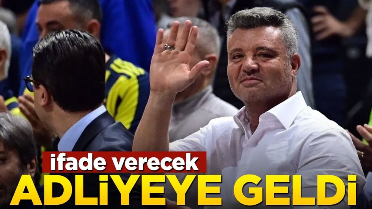 Sadettin Saran Çağlayan Adliyesi'ne geldi