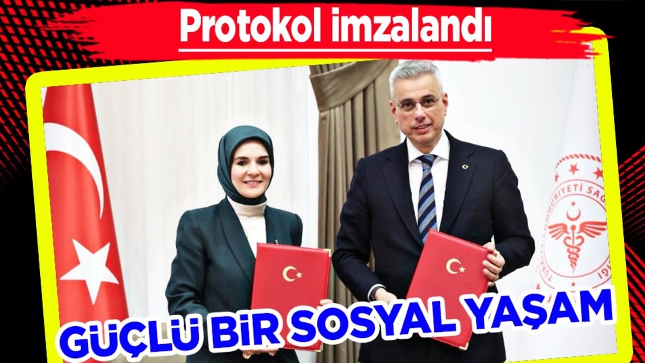 Sağlık Bakanlığı ile Aile ve Sosyal Hizmetler Bakanlığı arasında iş birliği protokolü imzalandı...