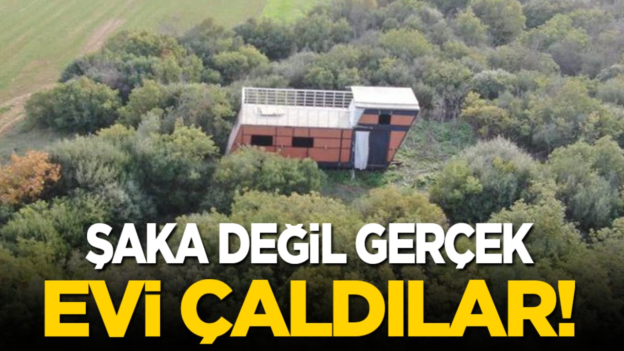Şaka değil gerçek.. Evi çaldılar!