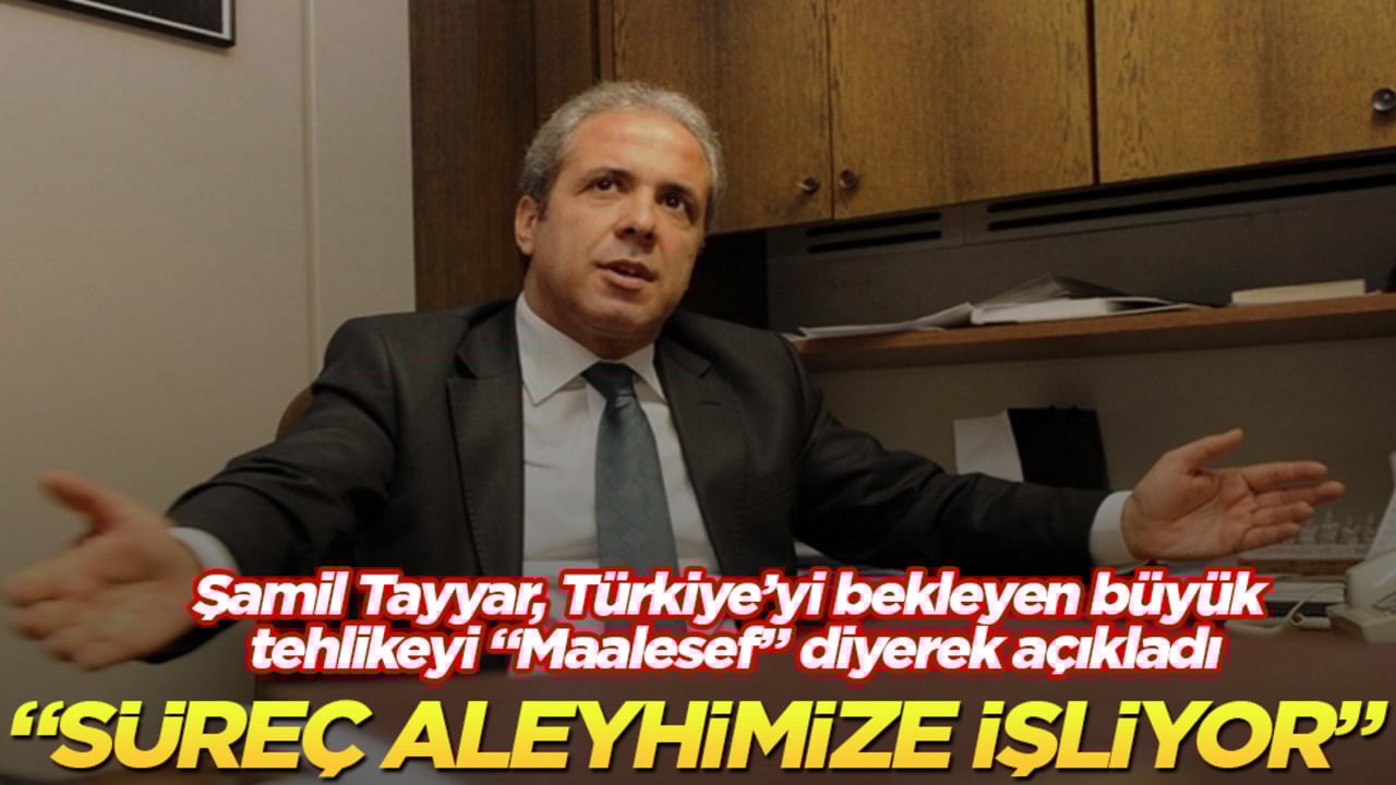 Şamil Tayyar, Türkiye’yi bekleyen büyük tehlikeyi "Maalesef" diyerek açıkladı: Süreç aleyhimize işliyor