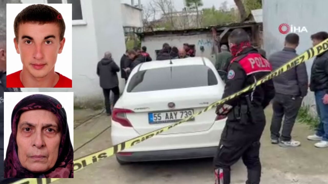 Samsun’da dehşet: Annesini öldürüp intihar etti!