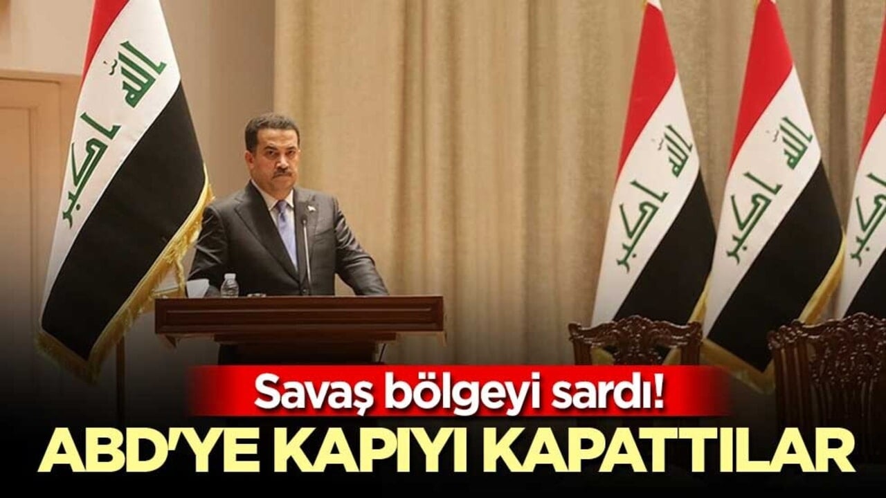 Savaş bölgeyi sardı! Irak ABD'ye kapıyı kapattı
