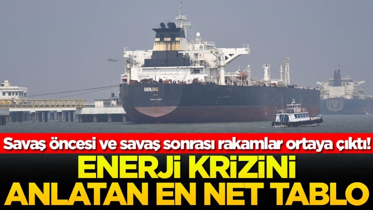 Savaş öncesi ve savaş sonrası rakamlar ortaya çıktı! Enerji krizini anlatan en net tablo