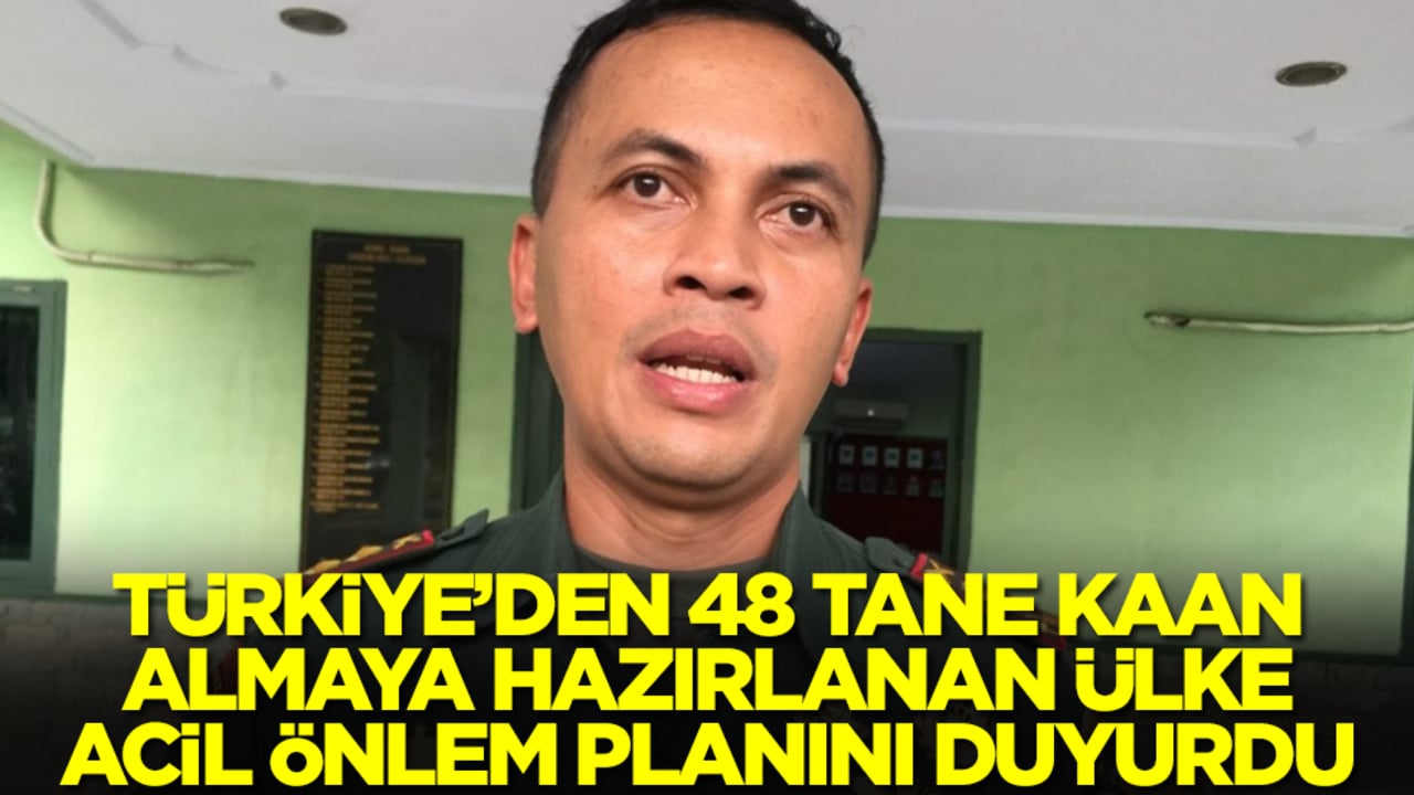 Savaş onları da vurdu! Türkiye'den 48 tane Kaan alacak olan ülke acil önlem planını duyurdu