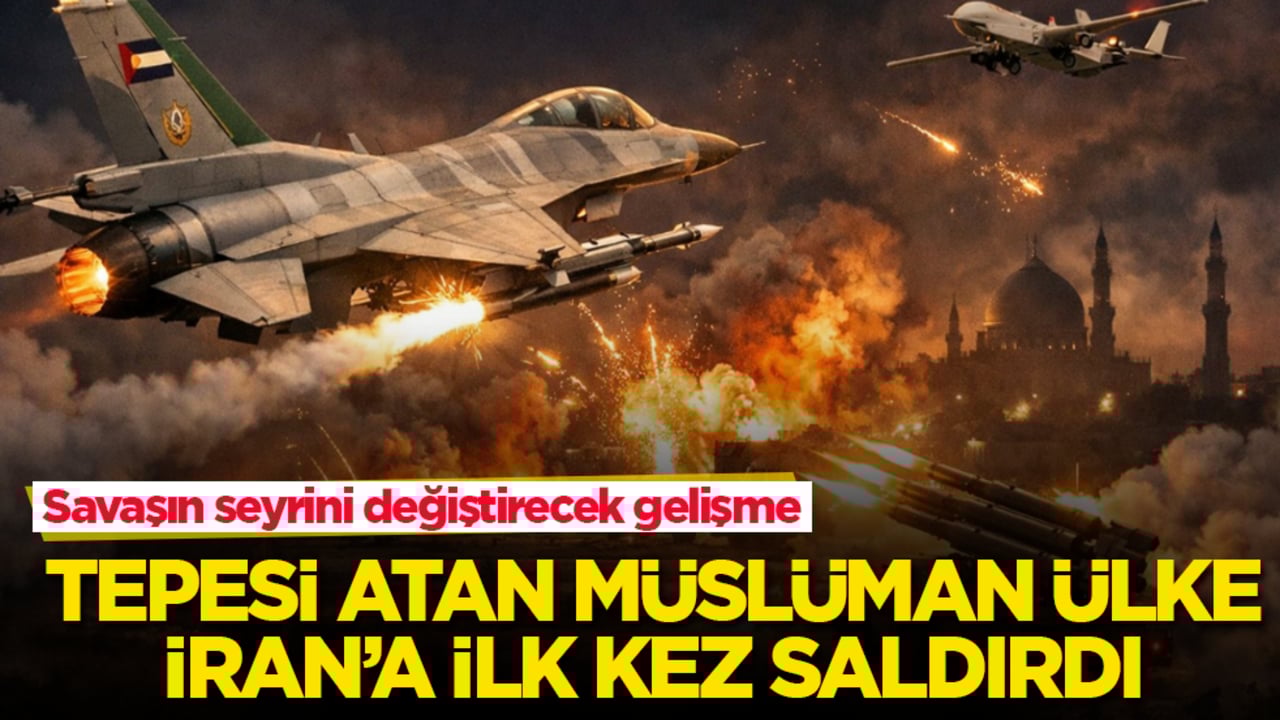 Savaşın seyrini değiştirecek gelişme! Tepesi atan Müslüman ülke, İran’a ilk kez saldırdı