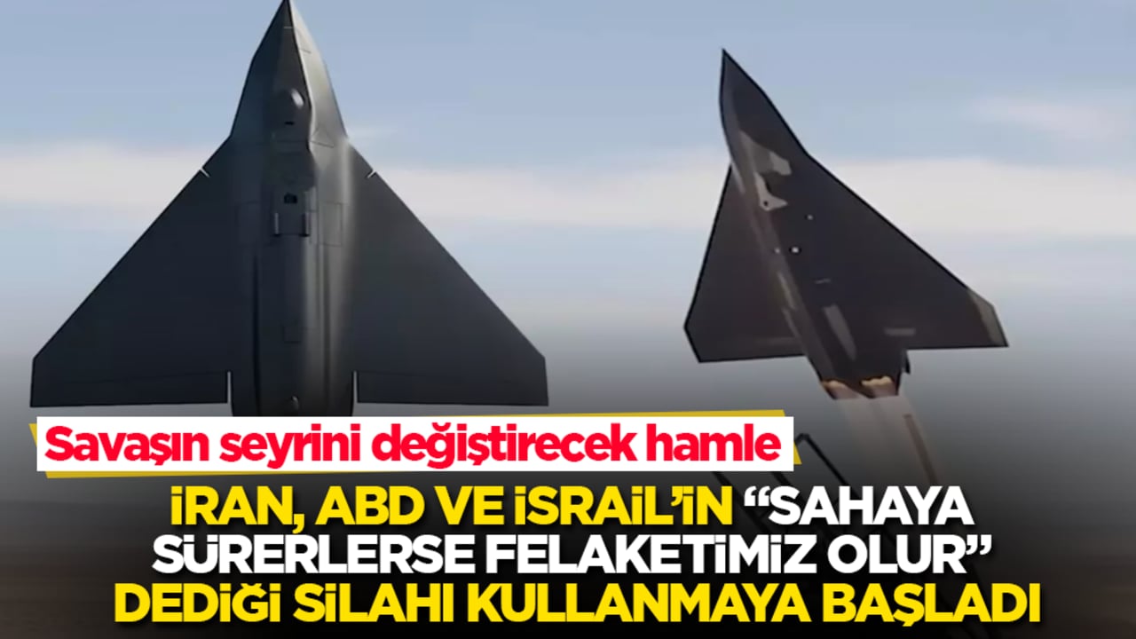 Savaşın seyrini değiştirecek hamle! İran, ABD ve İsrail’in "Sahaya sürerlerse felaketimiz olur" dediği silahı kullanmaya başladı