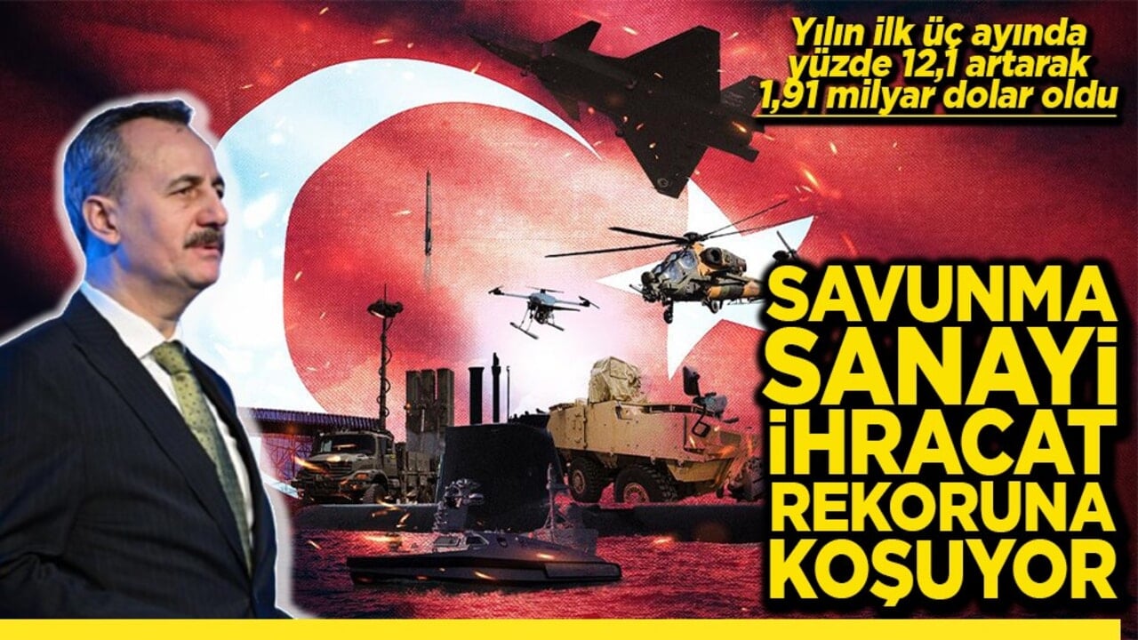 Savunma sanayi ihracat rekoruna koşuyor