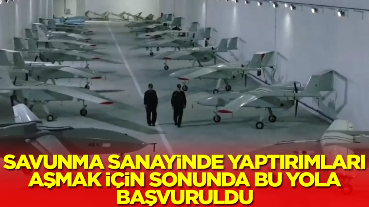Savunma sanayinde yaptırımları aşmak için sonunda bu yola başvuruldu