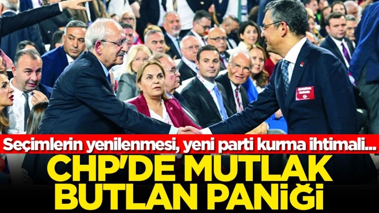 Seçimlerin yenilenmesi, yeni parti kurma ihtimali... CHP'de mutlak butlan paniği