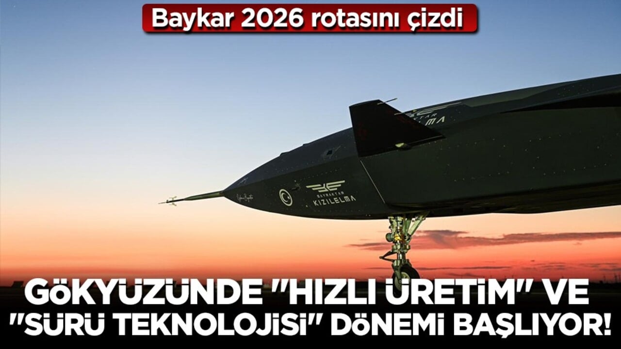 Selçuk Bayraktar 2026 hedefini açıkladı: Baykar için 'üretim' ve 'yapay zeka' yılı olacak!