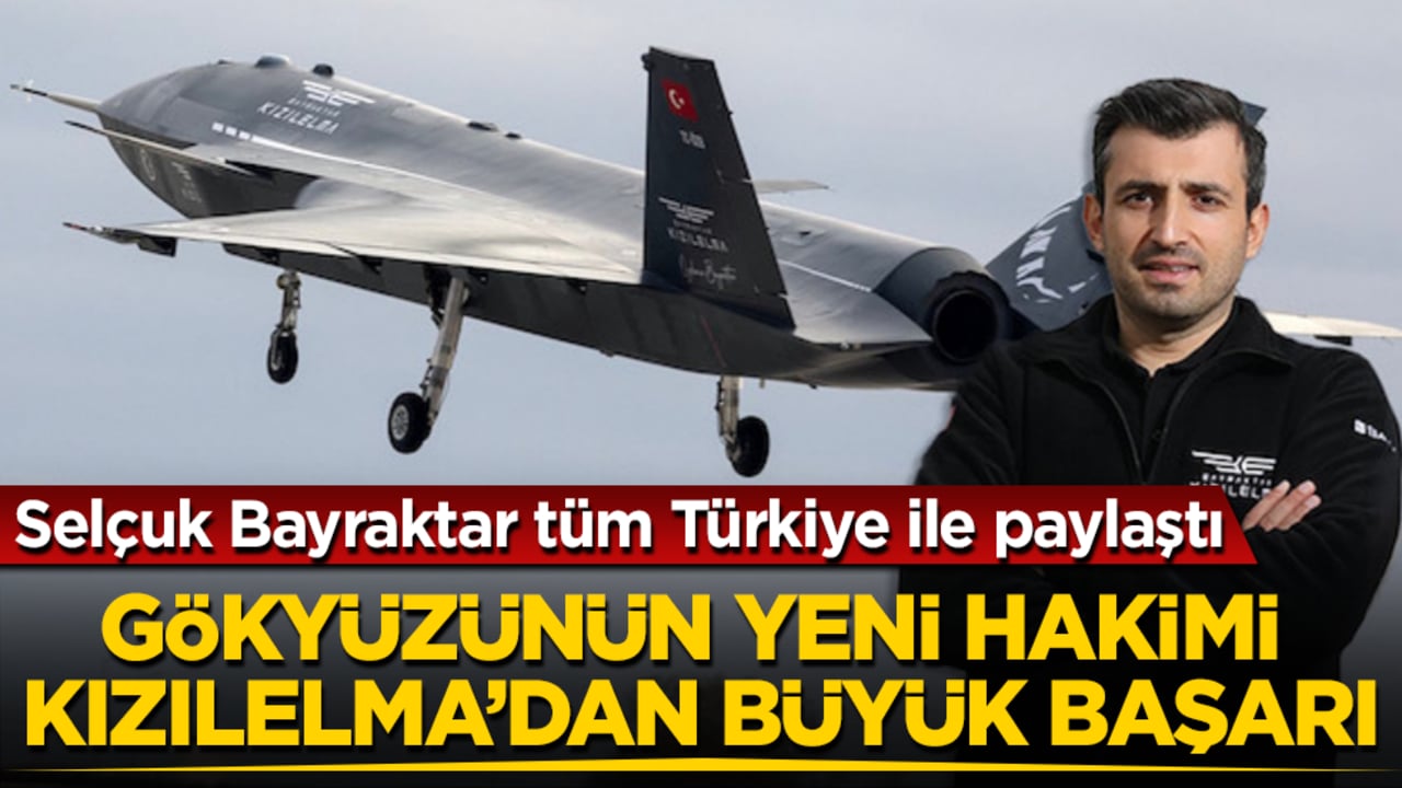 Selçuk Bayraktar tüm Türkiye ile paylaştı! Gökyüzünün yeni hakimi KIZILELMA’dan büyük başarı 