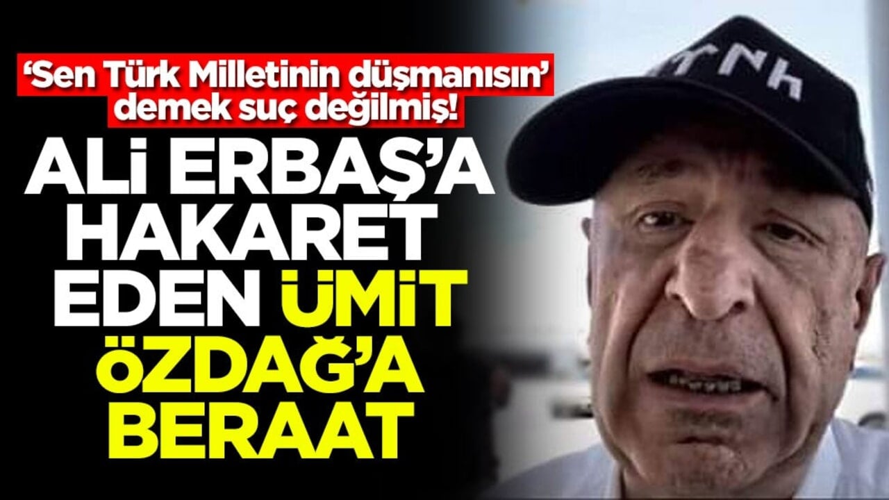 "Sen Türk Milletinin düşmanısın" demek suç değilmiş! Ali Erbaş'a hakaret eden Özdağ'a beraat