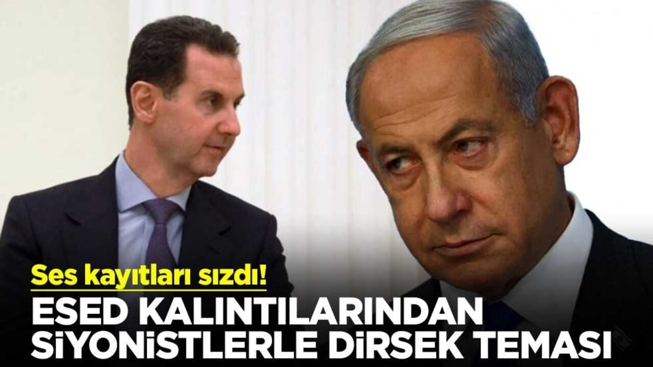 Ses kayıtları sızdı! Esed kalıntılardan Siyonistlerle dirsek teması