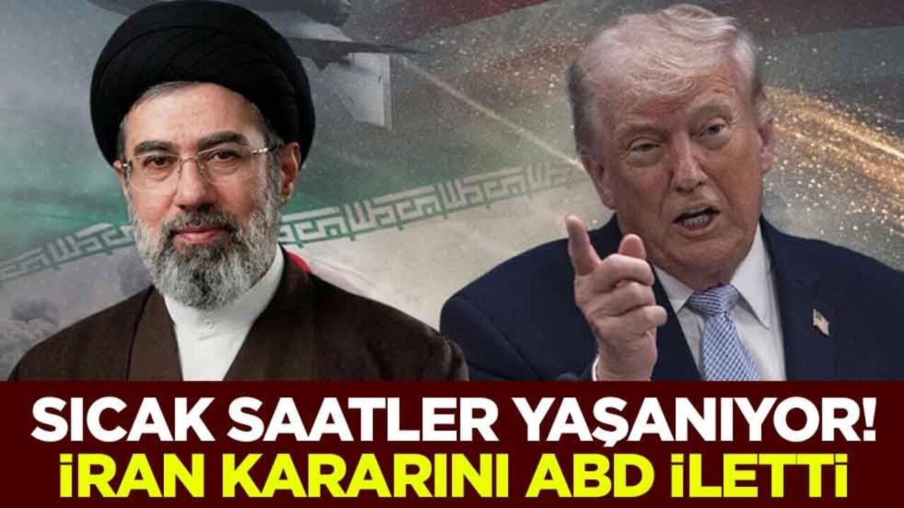 Sıcak saatler yaşanıyor! İran kararını ABD iletti