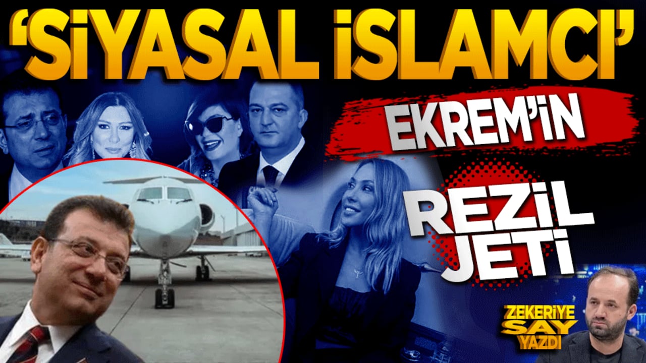 "Siyasal İslamcı" Ekrem’in rezil jeti!