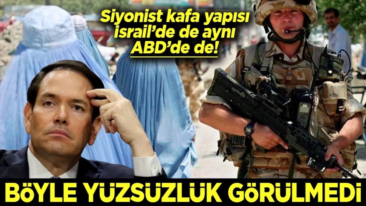 Siyonist kafa yapısı İsrail’de de aynı ABD’de de Böyle yüzsüzlük görülmedi