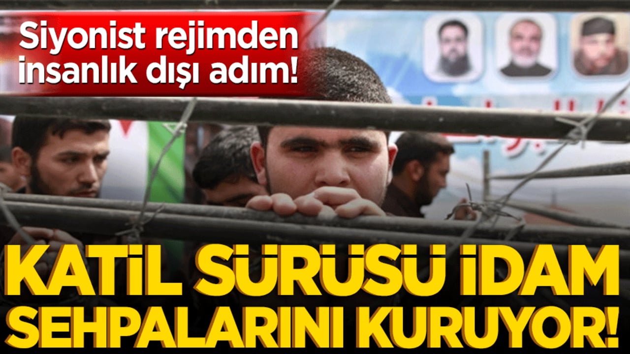 Siyonist rejimden insanlık dışı adım! Katil sürüsü idam sehpalarını kuruyor!