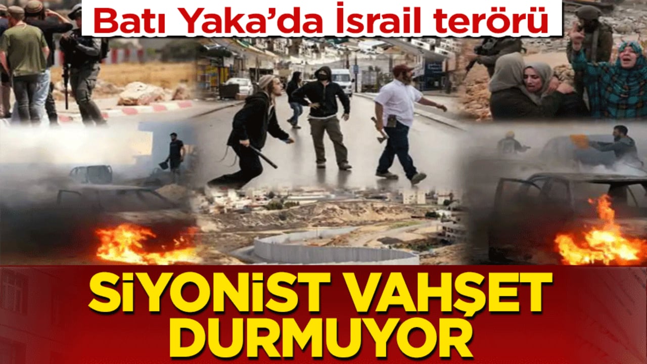 Siyonist vahşet durmuyor! Batı Yaka’da İsrail terörü: Bir ayda 1872 saldırı