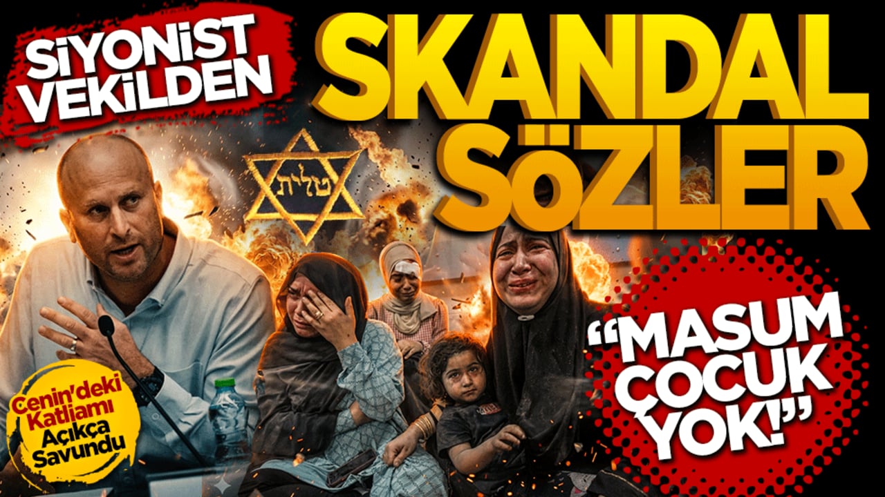 Siyonist Vekilden Skandal Sözler: "Masum Çocuk Yok"