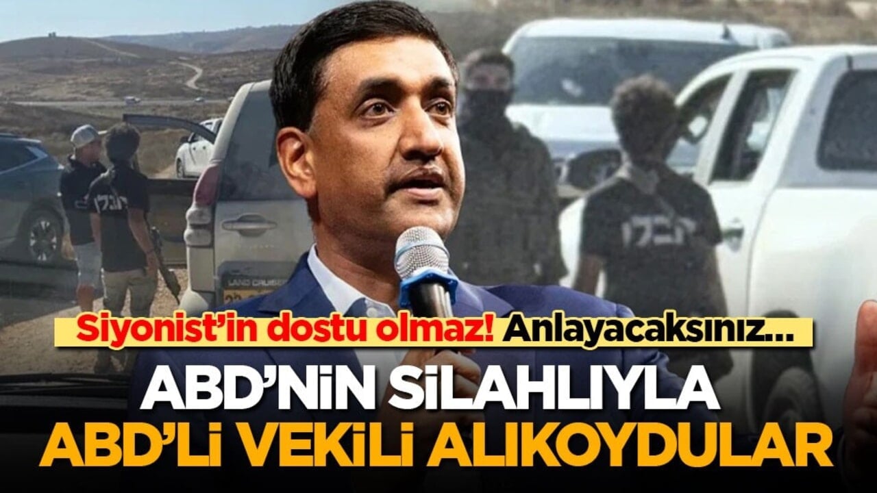 Siyonist’in dostu olmaz! Anlayacaksınız… ABD'nin silahıyla ABD'li vekili alıkoydular!