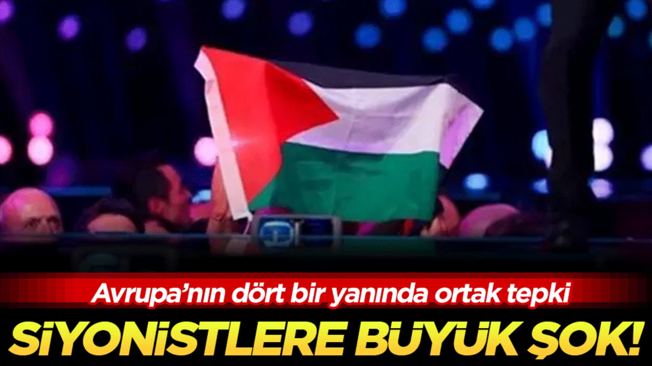 Siyonistlere büyük şok: Avrupa'nın dört bir yanından tepki!