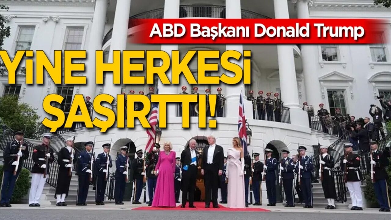 Sizden daha yakın dostumuz yok diyen Trump’ın itirafı şaşkına çevirdi! Davette dikkat çeken ünlü isimler vardı...