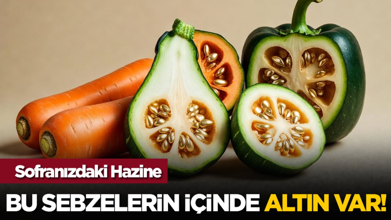 Sofranızdaki Hazine: Bu sebzelerin içinde altın var!
