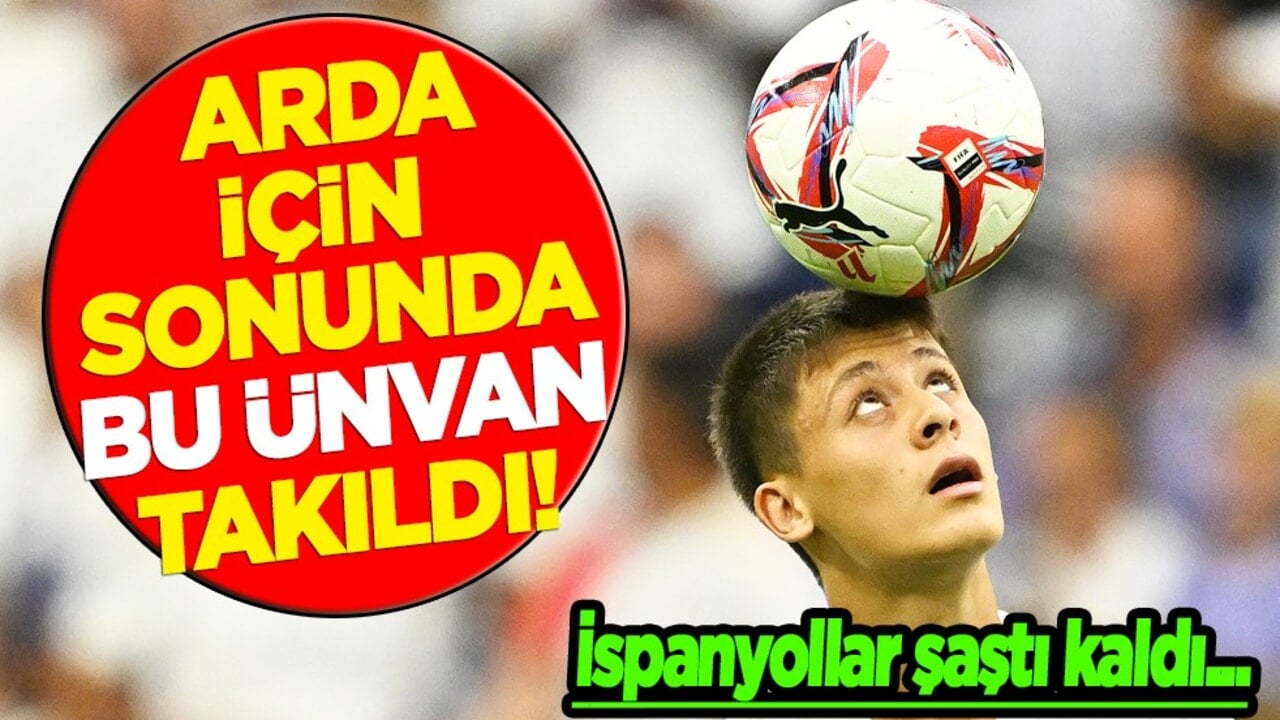 Sonunda bu ünvanın da sahibi oldu: Ne Kroos, ne Modric… Arda Güler dünyanın gündeminde…