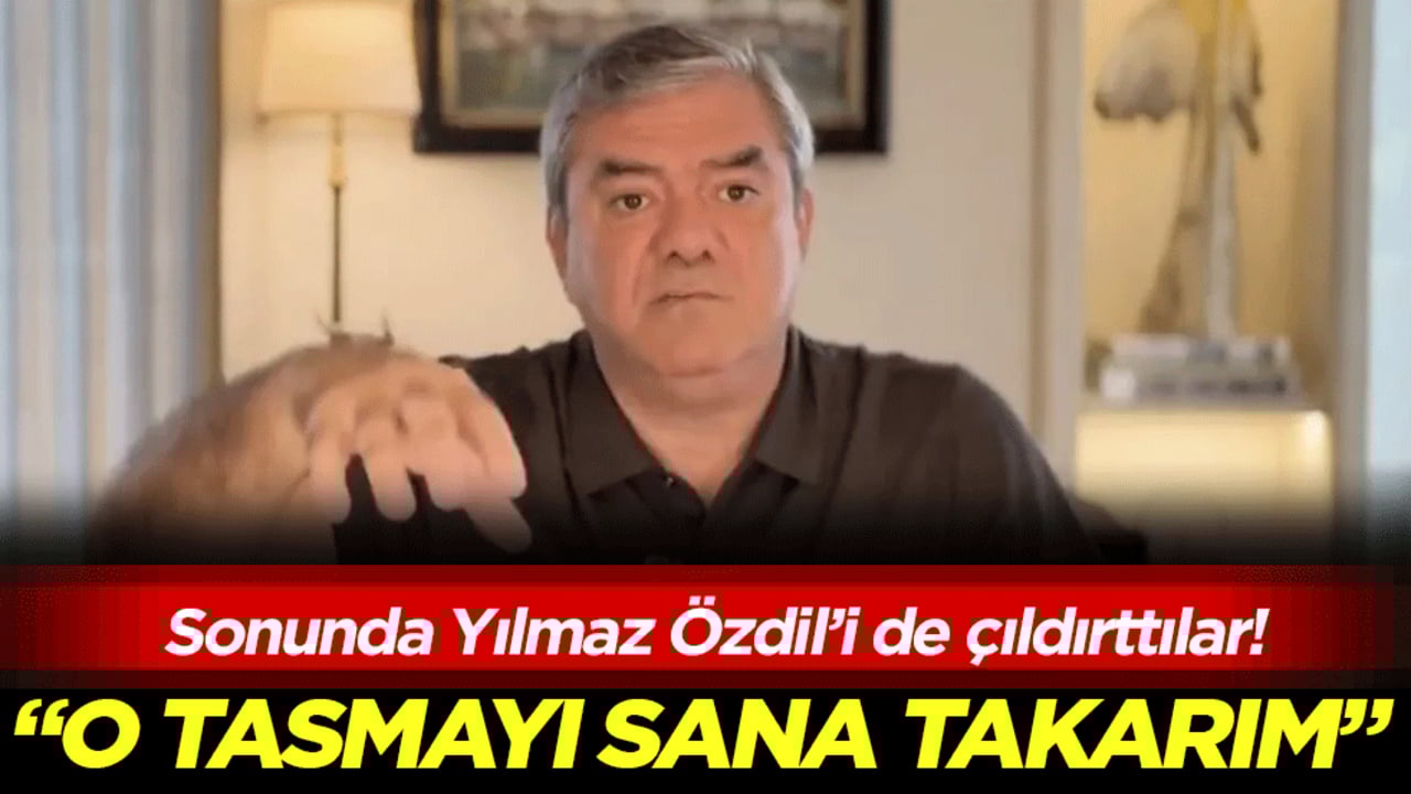 Sonunda Yılmaz Özdil'i de çıldırttılar: O tasmayı sana takarım!