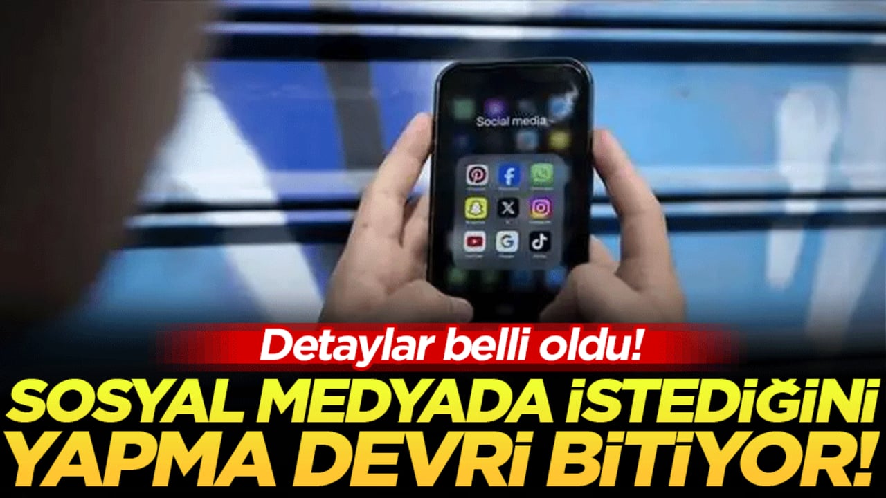 Sosyal medyada istediğini yapma devri bitiyor! Detaylar belli oldu!
