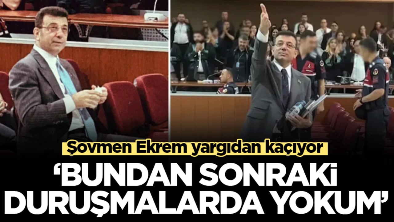 Şovmen Ekrem yargıdan kaçıyor: ‘Bundan sonraki duruşmalarda yokum’