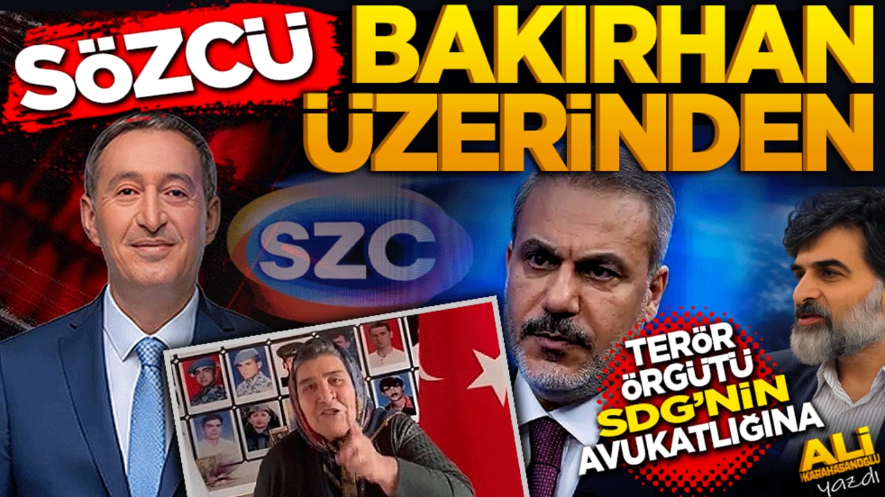 Sözcü, Bakırhan üzerinden terör örgütü SDG’nin avukatlığında