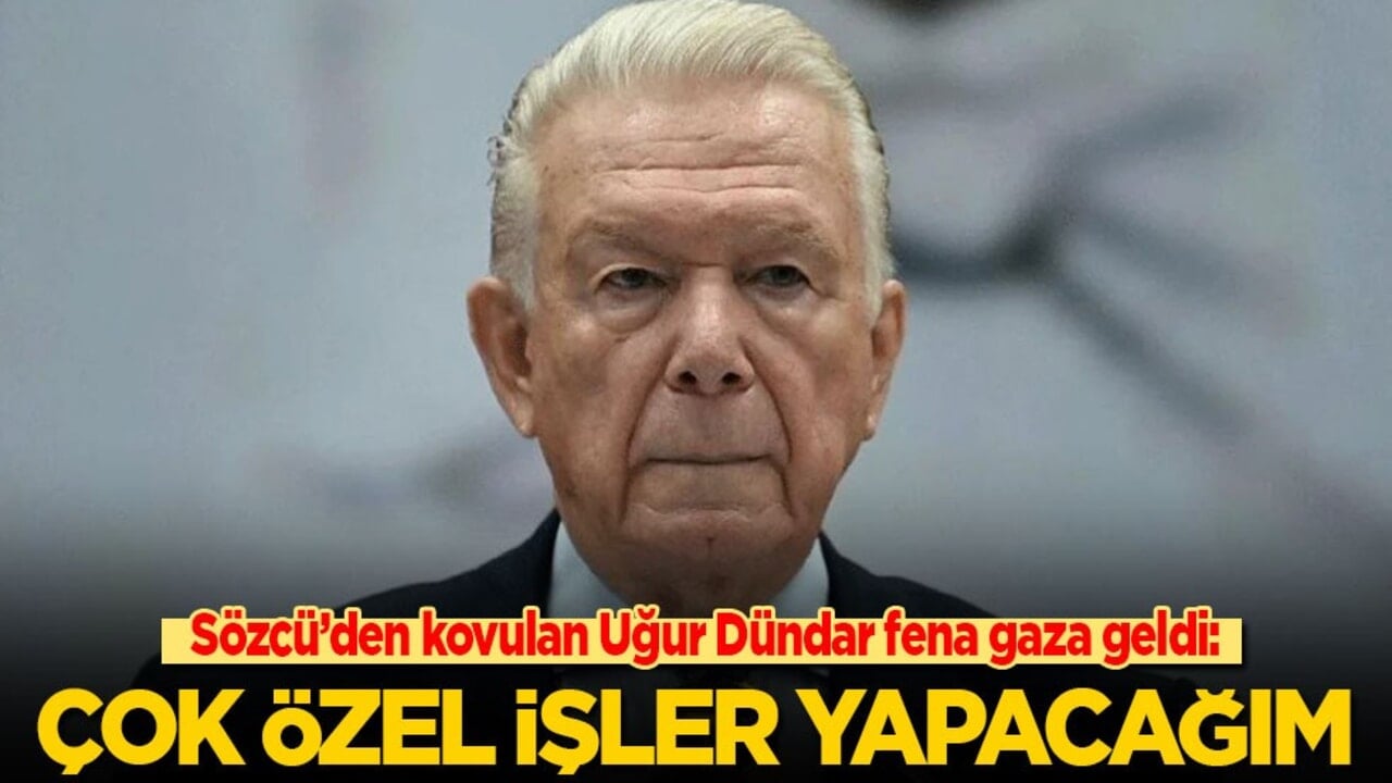 Sözcü’den kovulan Uğur Dündar fena gaza geldi: Çok özel işler yapacağım!