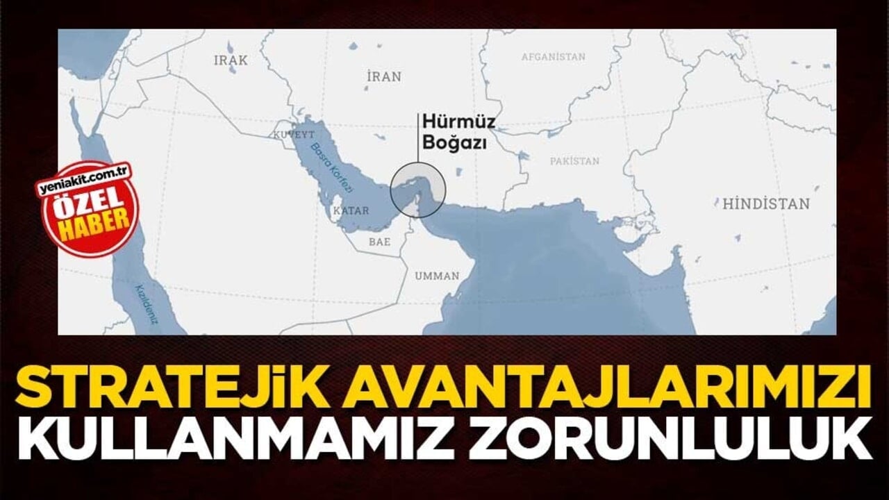 Stratejik avantajlarımızı kullanmamız zorunluluk