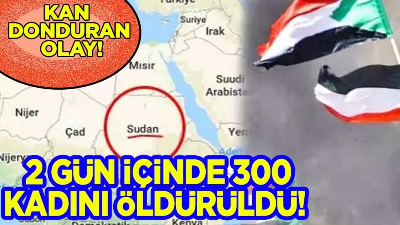 Sudan'da iç savaş sürüyor, ortalık karıştı! Sudan'daki katliama İstanbul'da protesto, kan donduran olay!