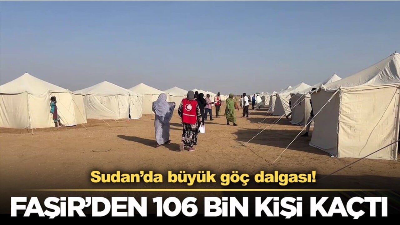 Sudan'da insani kriz derinleşiyor: Faşir'den yerinden edilenlerin sayısı 106 bini aştı