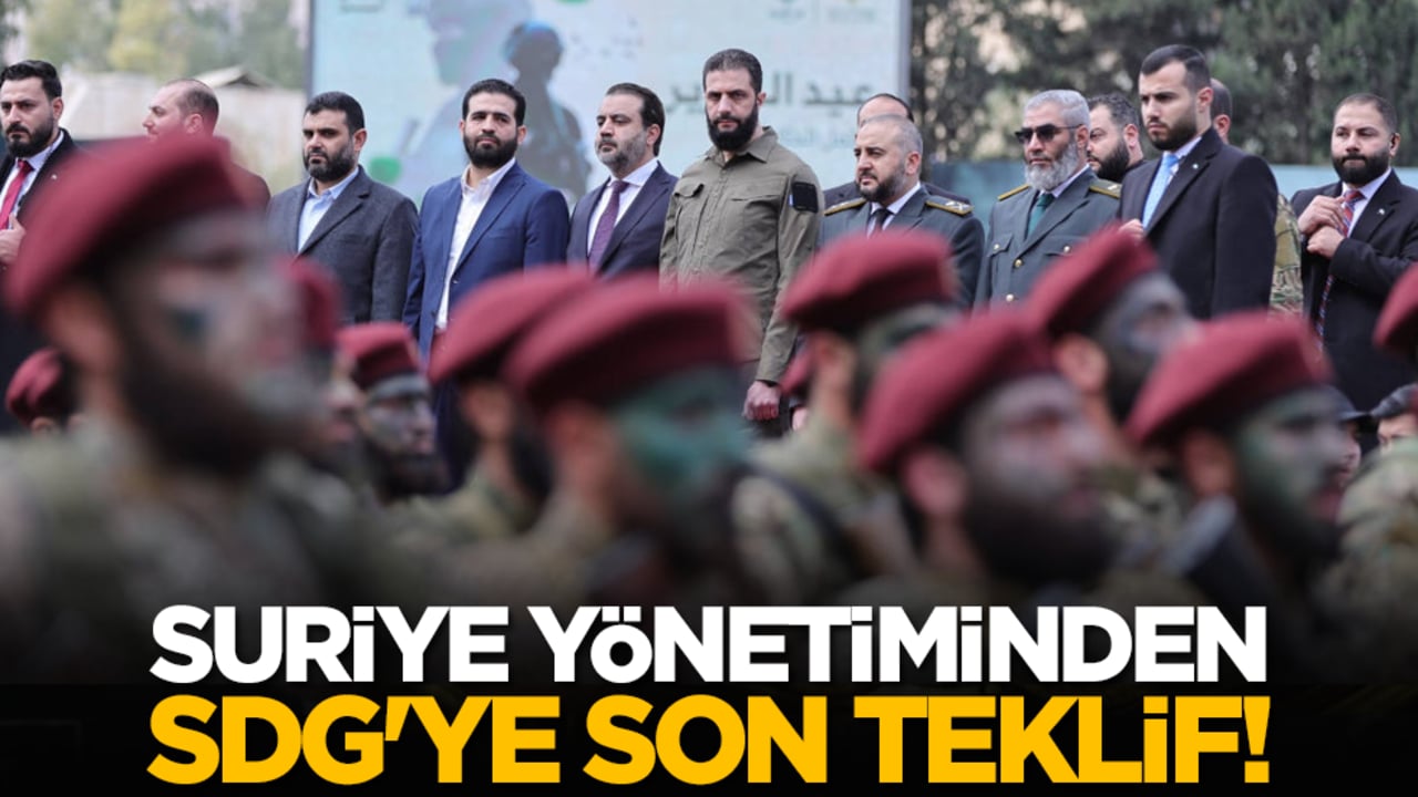 Suriye yönetiminden SDG'ye son teklif!