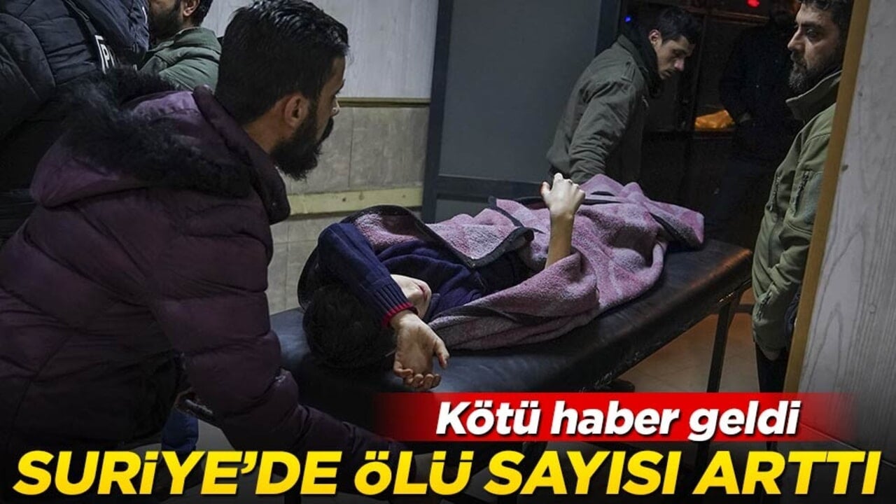 Suriye'de ölü sayısı arttı